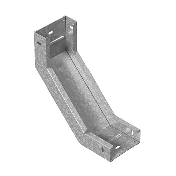 Угловой соединитель внутренний к лотку ПЛК 600х85, толщ. 1,5 мм, гор. цинк Ostec