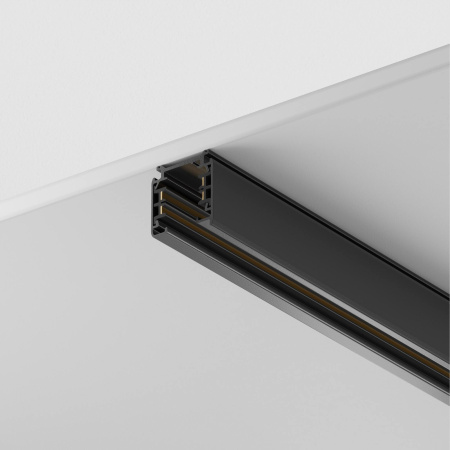 Шинопровод накладной/подвесной 3000мм Черный Three phase track system Trinity TRX005-313B Technical