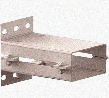Лоток присоединительный ЛПС 200х80 УТ1,5 оцинкованный лист, S2,0