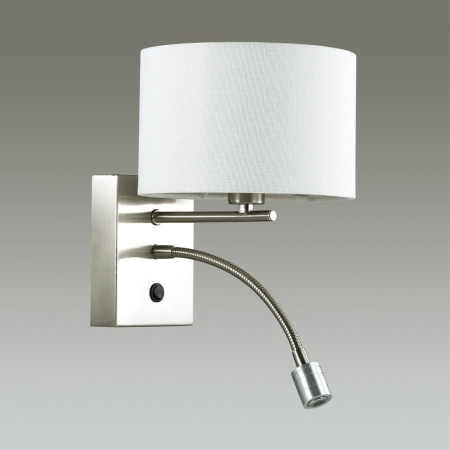 Бра E14,LED 43W 220V NIKKI никель LUMION