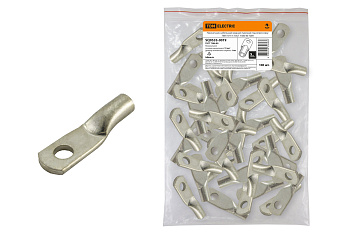 Наконечник кабельный медный луженый под опрессовку ТМЛ 10-5-5 ГОСТ 7386-80 TDM Наконечник кабельный медный луженый под опрессовку ТМЛ 10-5-5 ГОСТ 7386-80 TDM