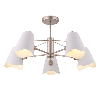 Люстра 5*E14 40Вт Золото IP20 Manon FR5037PL-05S Freya