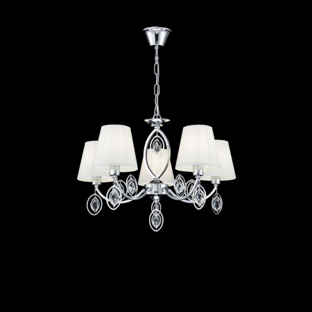 Люстра 5*E14 40Вт Хром IP20 Luciana FR2003PL-05CH Freya