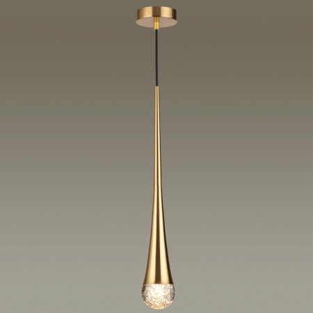 Подвесной св-к IP20 LED GU10 max 6W GOTA античная бронза/металл ODEON LIGHT