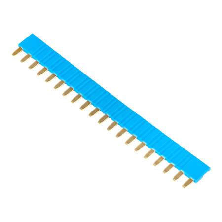 Соединительная шина для разъемов rms-23 20 голубая 32 А голубая AVERES EKF