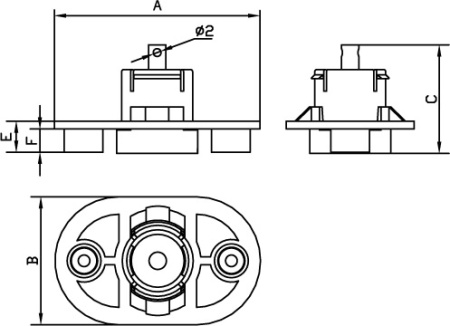 Втулка концевая для заливки в бетон, д.16 и 25 мм DKC