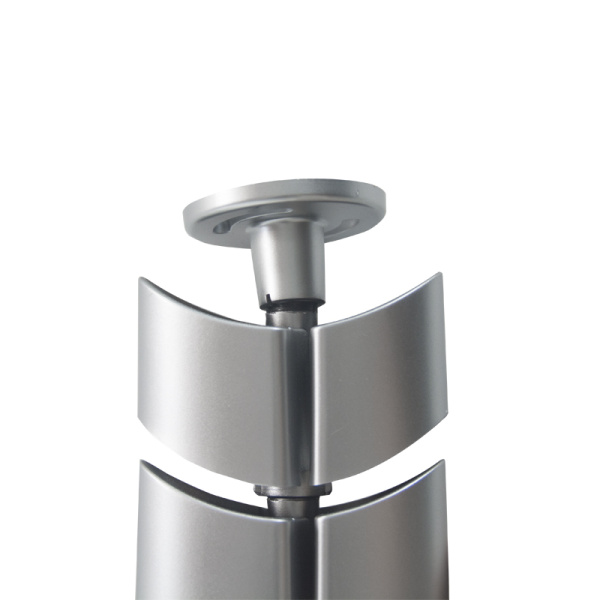 Donel Кабель-канал вертикальный гибкий OvaleDesign, пластик, серебро, длина 0.745м