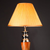 Торшер классический с абажуром 1*E27 40Вт хром, янтарный IP20 Majorka (009/1T янтарный) Eurosvet