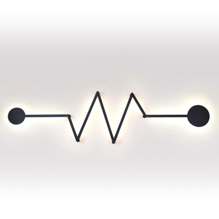 Настенный св-к IP20 LED 36W 2285Лм 3000K ZIP черный/металл ODEON LIGHT