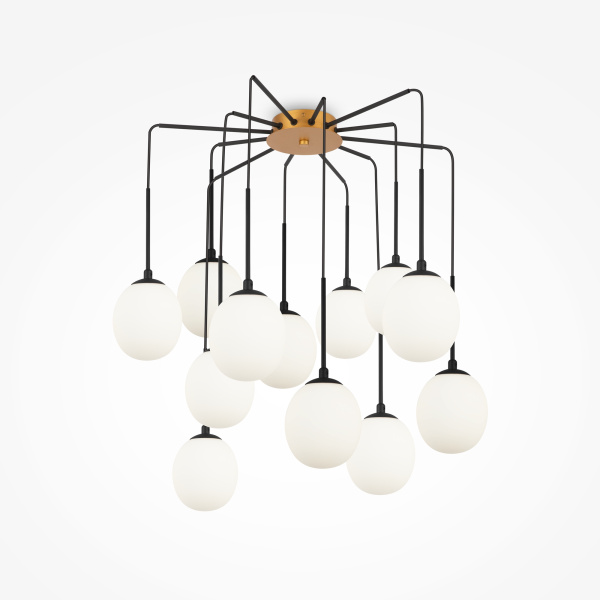 Подвесной светильник 12*G9 40Вт Золото IP20 Branch MOD176PL-12G Maytoni