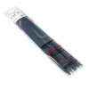 Хомут P6,6 стандартный (ч), 4,8x300 (50шт) FlexLock PROxima EKF