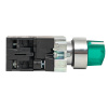 Переключатель BD33 3P c зеленой подстветкой 24В NO PROxima EKF