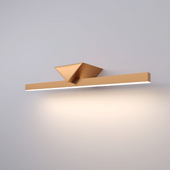 Светильник настенный светодиодный 9Вт 4000К золото IP20 Delta (a058169) Elektrostandard