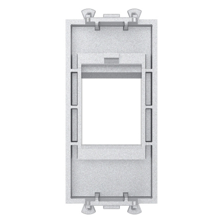 Адаптер без шторки для Keystone, "Avanti", "Закаленная сталь", 1 модуль DKC