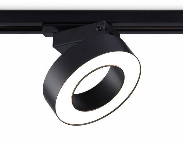 Светильник светодиодный трековый GL6868 BK черный LED 15W 4200K D115*80 Ambrella Light