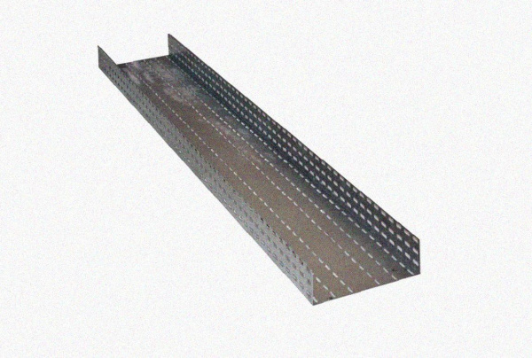 Лоток перфорированный ЛМ 150х80х3000 УТ1,5, оцинкованный лист S1,0