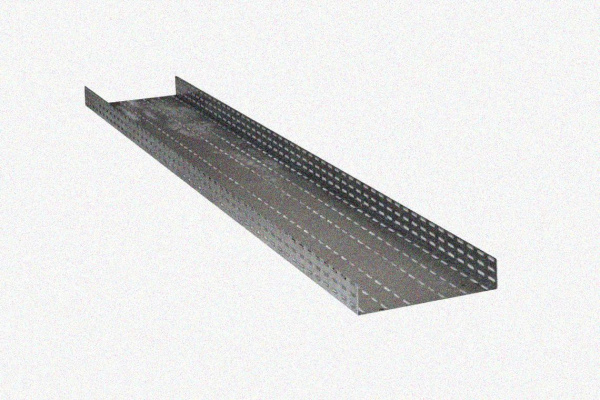 Лоток глухой ЛМГ 500х150х2000 УТ1,5, оцинкованный лист S1,5