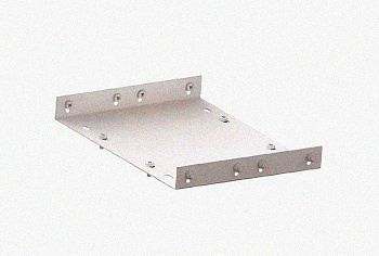 Соединитель лотковый замковый СЛЗ-300х80х1,2 УХЛ1, оцинкованный лист, S1,2