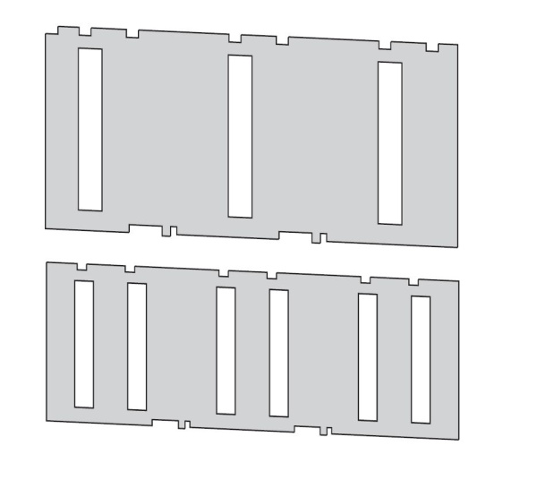 Комплект шторок изолирующих YON AD S2 DKC