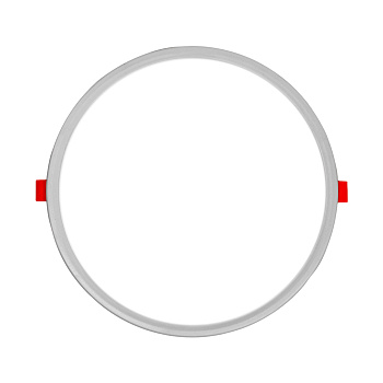 LP-11 Светодиодная панель встраиваемая с регулировкой под посадочное отверстие, 20Вт, 230В/50Гц, 1500лм, 4500К, Ø230х24мм, круглая, драйвер на корпусе