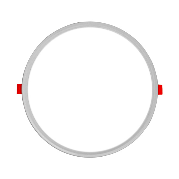 LP-11 Светодиодная панель встраиваемая с регулировкой под посадочное отверстие, 20Вт, 230В/50Гц, 1500лм, 4500К, Ø230х24мм, круглая, драйвер на корпусе