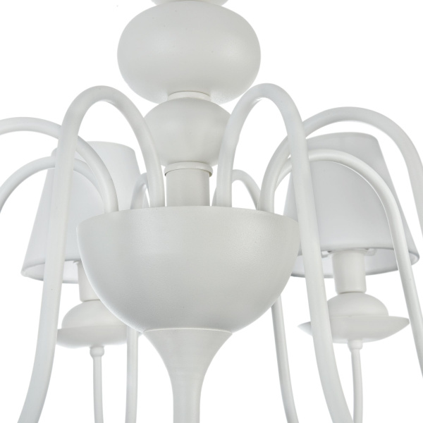 Люстра 6*E14 40Вт Белый IP20 Eliza FR5756-PL-06-W Freya