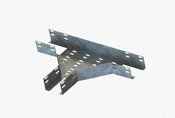 Лоток тройниковый перфорированный ОТ 300х200 УТ1,5, оцинкованный лист, S1,0
