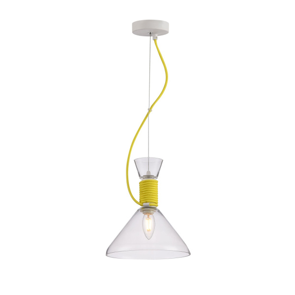 Подвесной светильник 1*E14 40Вт Желтый IP20 California P536PL-01YW Maytoni