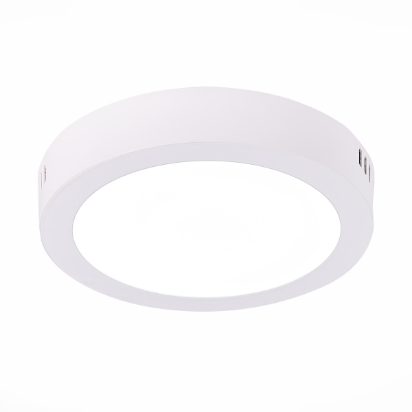 Светильник настенно-потолочный Белый LED 1*12Вт 3000К 715Lm Ra80 120° IP20 D160xH28 90-265В ST112.532.12 ST LUCE