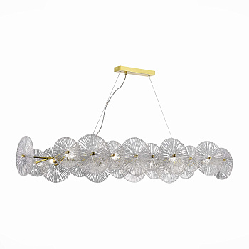 Люстра подвесная Золотистый/Прозрачный E14 8*40Вт SL1657.213.08 ST LUCE