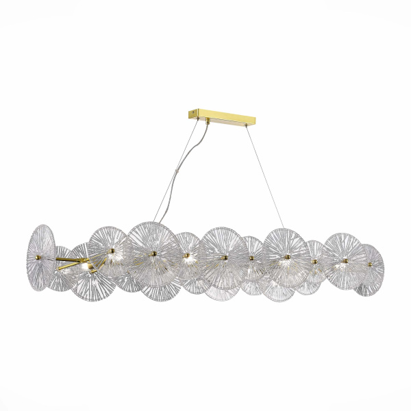 Люстра подвесная Золотистый/Прозрачный E14 8*40Вт SL1657.213.08 ST LUCE