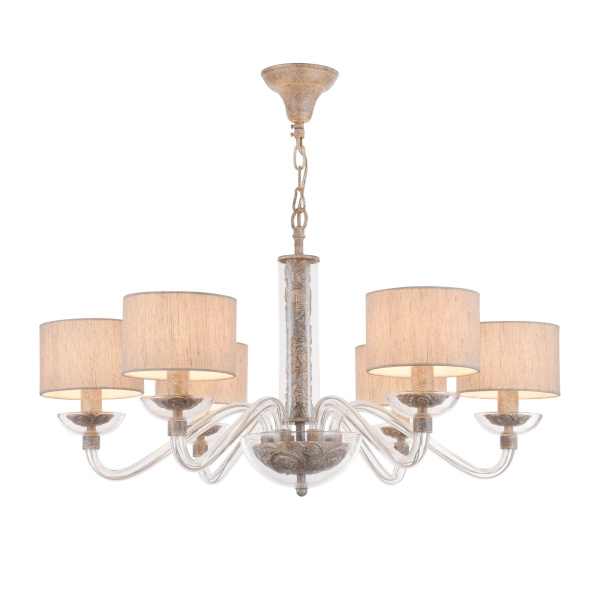 Люстра 6*E14 40Вт Серый IP20 Maryland ARM526PL-06GR Maytoni