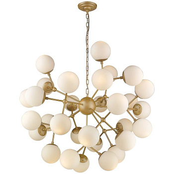 Люстра подвесная Шампань/Белый E27 30*60Вт WE236.30.403 WERTMARK