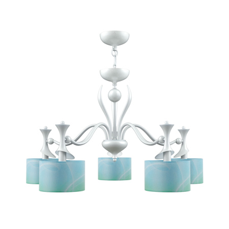 Люстра 5*E14 40Вт Матовый Белый IP20 Modern 1 M3-05-WM-LMP-Y-18 Maytoni