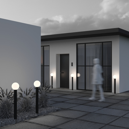 Ландшафтный светильник 60Вт Черный IP54 Bold O598FL-01B Outdoor Maytoni