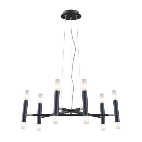 Подвесной светильник 12*G9 25Вт Черный IP20 Vigo MOD031PL-12B Technical