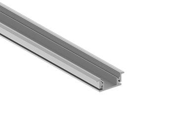 Donel Врезной алюминиевый профиль в пол, 27х11х2000. Цвет: Cеребро,Серия:DN8ALE