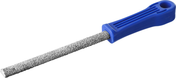 Напильник "Профессионал" с напылением карбида вольфрама, полукруглый, 150мм ЗУБР