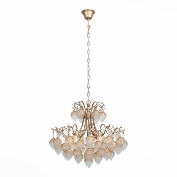 Люстра подвесная Золотистый/Золотистый E14 4*40Вт SL659.303.04 ST LUCE