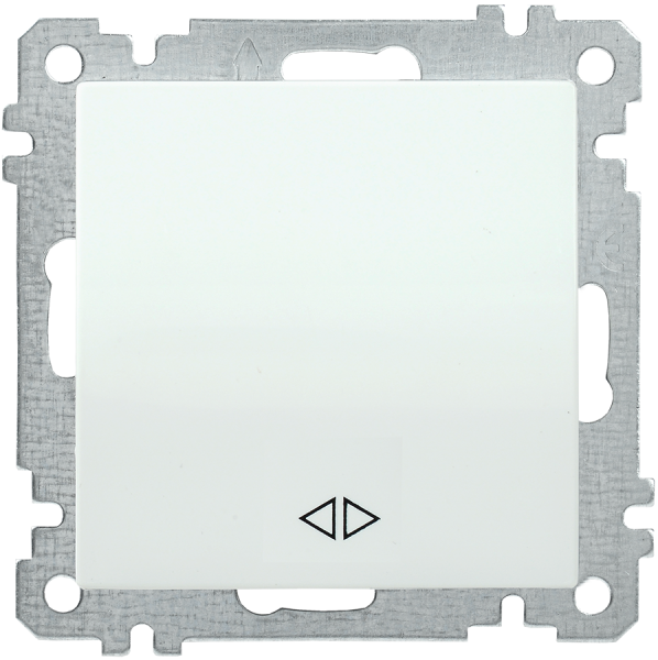 Выключатель 1-клавишный перекрестный ВС10-1-3-Б 10А BOLERO белый IEK