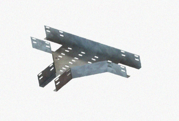 Лоток тройниковый перфорированный ОТ 200х100 УТ1,5, оцинкованный лист S1,2