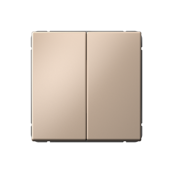 ARTGALLERY 2-клавишный ПЕРЕКЛЮЧАТЕЛЬ, сх.6/2, 10АХ, механизм, ПЕСОЧНЫЙ Systeme Electric