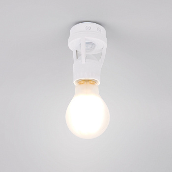 Инфракрасный датчик движения для ламп 6m 2-3.5m 60W E27 360° белый IP20 (a052879) Elektrostandard