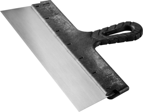 Шпатель "СТАНДАРТ" фасадный, стальное полотно, 350мм ЗУБР