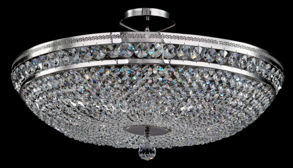 Люстра 12*E14 60Вт Никель IP20 Ottilia DIA700-CL-12-N Maytoni