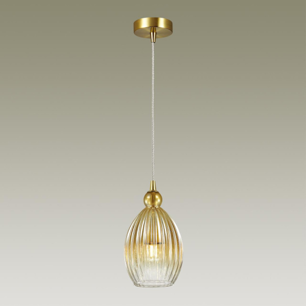 Подвес E27 60W 220V STORZO янтарный/бронзовый ODEON LIGHT