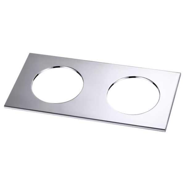 Рамка декор.к арт.357585-357587,357589,357909-357910,37063 METIS хром H NOVOTECH