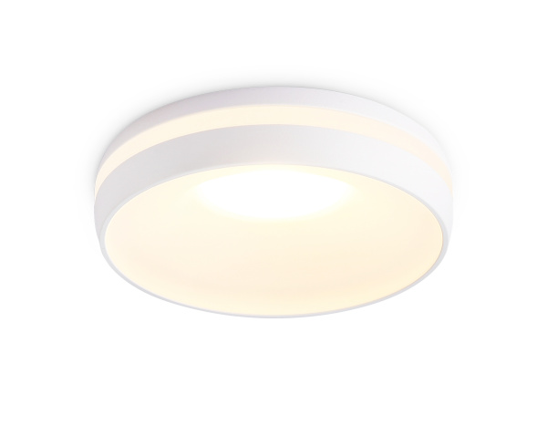 Встраиваемый точечный светильник MR16 с акрилом TN3321 SWH/FR белый песок/белый матовый D95*40 Ambrella Light