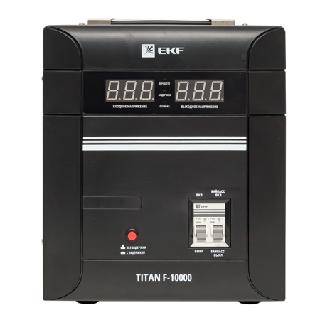 Стабилизатор напряжения напольный TITAN F-10000 PROxima EKF