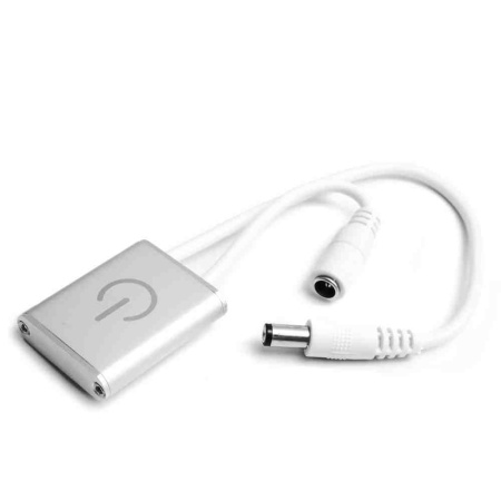 04-05 Выключатель сенсорный с диммером, 12В/24В, 36Вт/72Вт, 3А, вход.кабель 100 мм, выход.200мм, размеры 30.8х8.7х38мм Apeyron